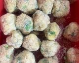 A picture of step 4 of Kurkure potato cheese bolls in desi style.