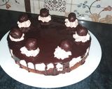 A picture of step 5 of Choclate mousse cake 🎂.
