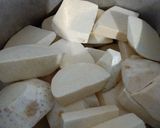 Foto langkah ke 4 dari resep Mamaci Bentul (Talas) Kukus.