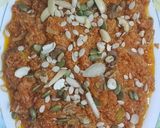 A picture of step 7 of Gajar halwa.
