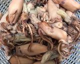 Foto langkah ke 1 dari resep Cumi Asin Garing.
