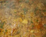 A picture of step 3 of Turnip with mutton.