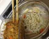 A picture of step 6 of Leftover Curry Udon.