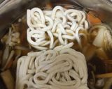 A picture of step 5 of Leftover Curry Udon.
