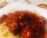 Foto del paso 6 de la receta: Fideos con vienesas