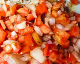 A picture of step 2 of Simple salad🍅🧅.