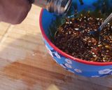 Foto langkah ke 5 dari resep Tempe Mendoan saus kecap pedas.
