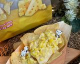 Gambar langkah 4 resipi Cheezy Corn Tortilla.