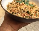 A picture of step 2 of Dambun couscous.
