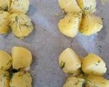 Pan fried salmon on an open jacket with dill and butter recipe step 2 photo
