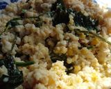 Foto del paso 7 de la receta: Papilla Nidito / Porridge salado con Hojas de quinoa y huevo