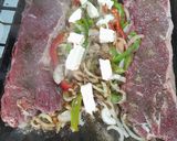 Foto del paso 3 de la receta: Asado americano a la chapa, rehogadas, apio, zanahoria y tomates