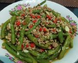 Foto langkah ke 4 dari resep Tumis Buncis Daging Giling.