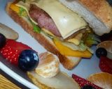 Pas rețetă Sandwich sănătos 1 fotografie