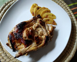 Foto del paso 8 de la receta: Conejo plancha con miel, mostaza y puré de manzana