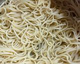 Kapros garnélás spagetti recept fázis 1 fotója