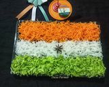 A picture of step 4 of Tricolour Salad.