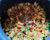 मटार बटाटा भाजी (Matar Batata Bhaji Recipe In Marathi) रेसिपी स्टेप 3 फोटो 