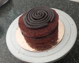 A picture of step 15 of Ragi Chocolate Cake with Walnut Crunch.