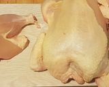 Foto del paso 9 de la receta: Pollo al cava con verduras, champiñones, jengibre y cúrcuma