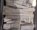 Foto langkah ke 3 dari resep Lumpia Ubi Ungu Matcha.