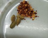 A picture of step 2 of Alu bukhary ki chutney.