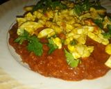 A picture of step 8 of Butter egg mughlai.