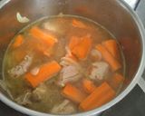 Une image de l'étape 2 de Veau carotte cumin et bière.