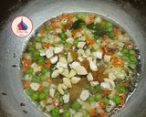 A picture of step 4 of Vegetable upma.
