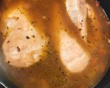 A picture of step 5 of White chicken chili.