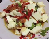 Foto langkah ke 5 dari resep Tumis putih telor.