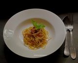 A picture of step 5 of Caramelised Onion-Linguine.