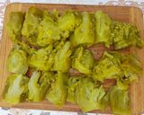 Zöldparadicsom saláta recept fázis 2 fotója