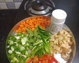 * சம்பா ரவை வெஜ் உப்புமா*(samba ravai veg upma recipe in tamil) ரெசிபி ஸ்டேப் 1 புகைப்படம்