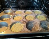 Une image de l'étape 4 de Cake épinard et crevette.