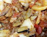 Brinjal in a wok  recipe step 5 photo