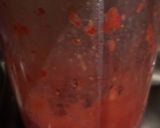 A picture of step 2 of Strawberry milkshake.