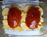 Foto del paso 4 de la receta: Mini rollo de carne relleno de huevo