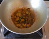 A picture of step 3 of Barnyard millet with Parwal.