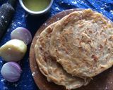 A picture of step 5 of Afghani Paratha.