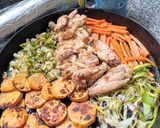 Foto del paso 2 de la receta: Alitas de pollo al jengibre y vegetales
