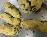 #सेवईयाँ बम गोला (कुरकुरा) रेसिपी चरण 3 फोटो
