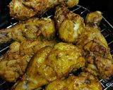 A picture of step 3 of Yummy Spicy Drumsticks.