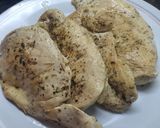 Foto del paso 1 de la receta: Pechuga de pollo a la toscana sin crema de leche con spaghetti al nero di seppia