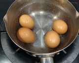 Foto langkah ke 2 dari resep Tahu Telur Masak Kecap.