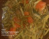 A picture of step 4 of Cluster beans bhaji.