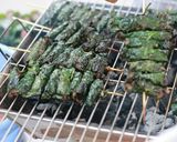 Hình bước làm 2 của món Bò Nướng Lá Lốt