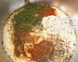 A picture of step 3 of Afgani paneer.