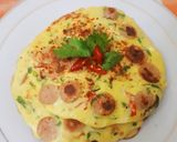 Foto langkah ke 5 dari resep Pajeon 파전 (Pancake Korea).