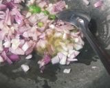 A picture of step 1 of Achari Curry Maggi.